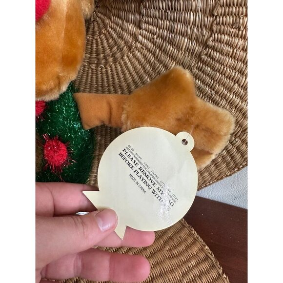 Happy holidays, reindeer Plush - Picture 8 of 11